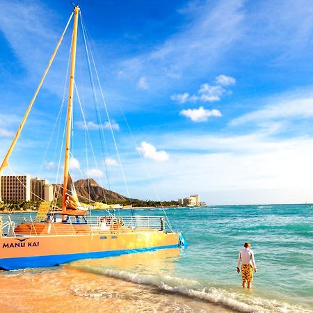 Waikiki Sunset Mountain View Near Beach With Parking Honolulu Exterior foto