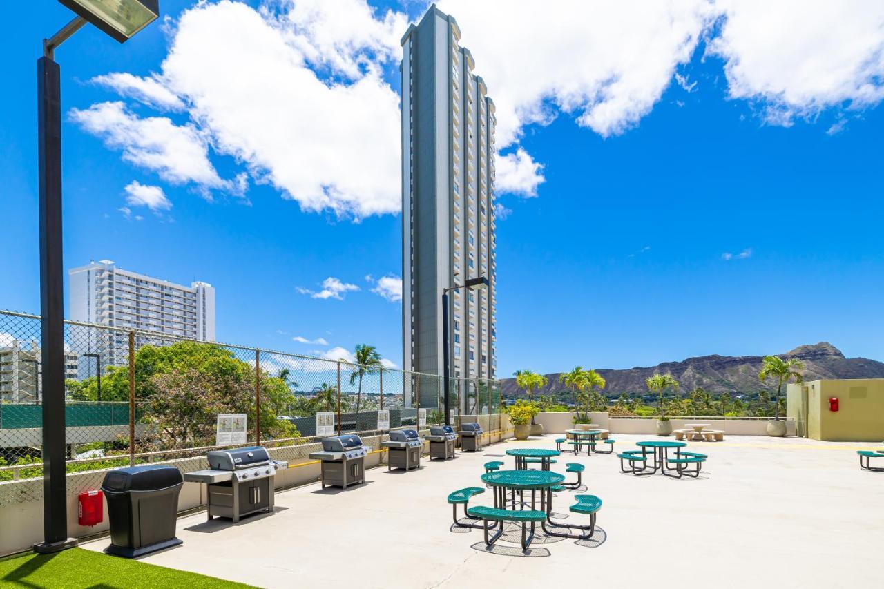 Waikiki Sunset Mountain View Near Beach With Parking Honolulu Exterior foto