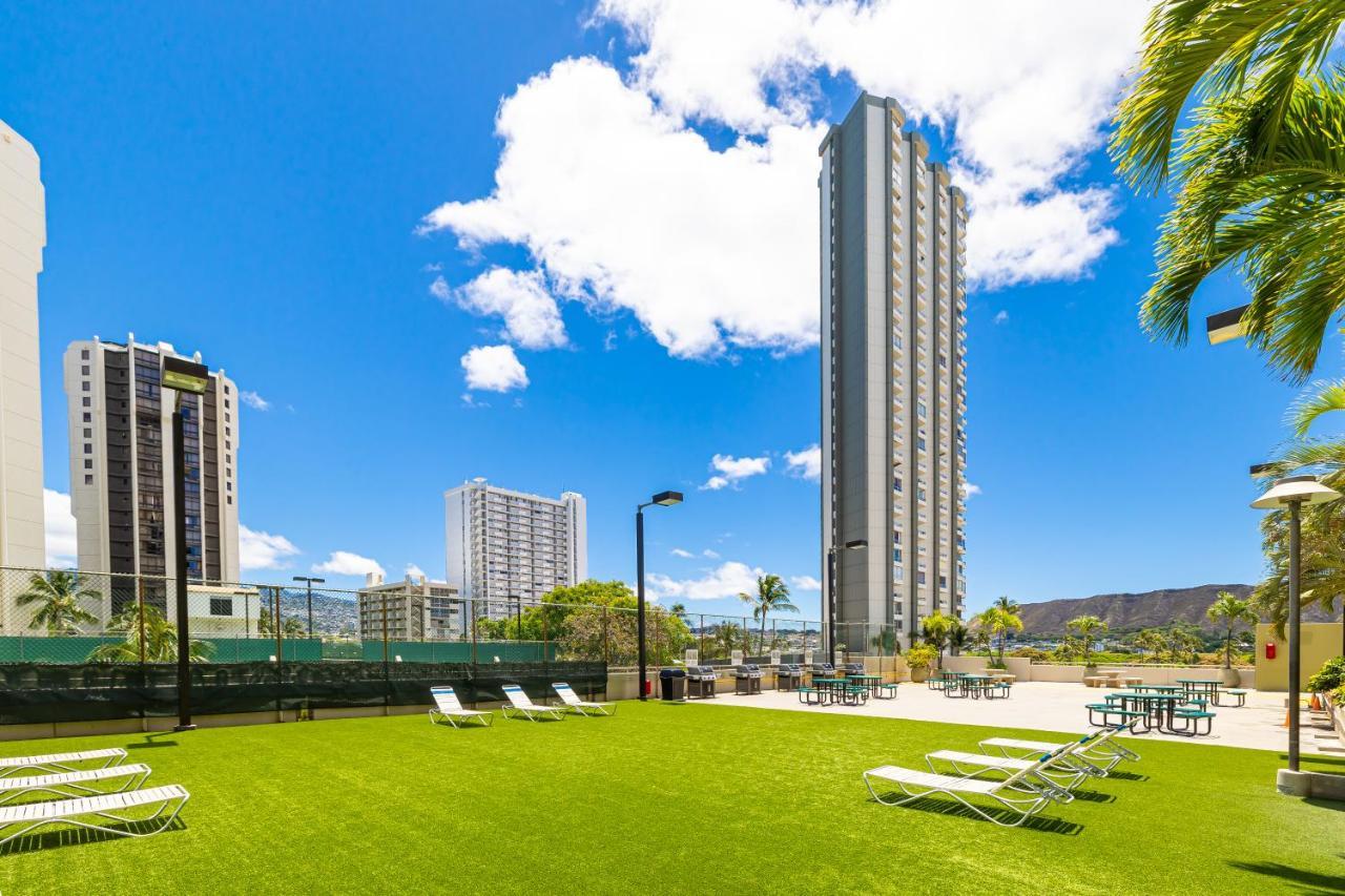 Waikiki Sunset Mountain View Near Beach With Parking Honolulu Exterior foto