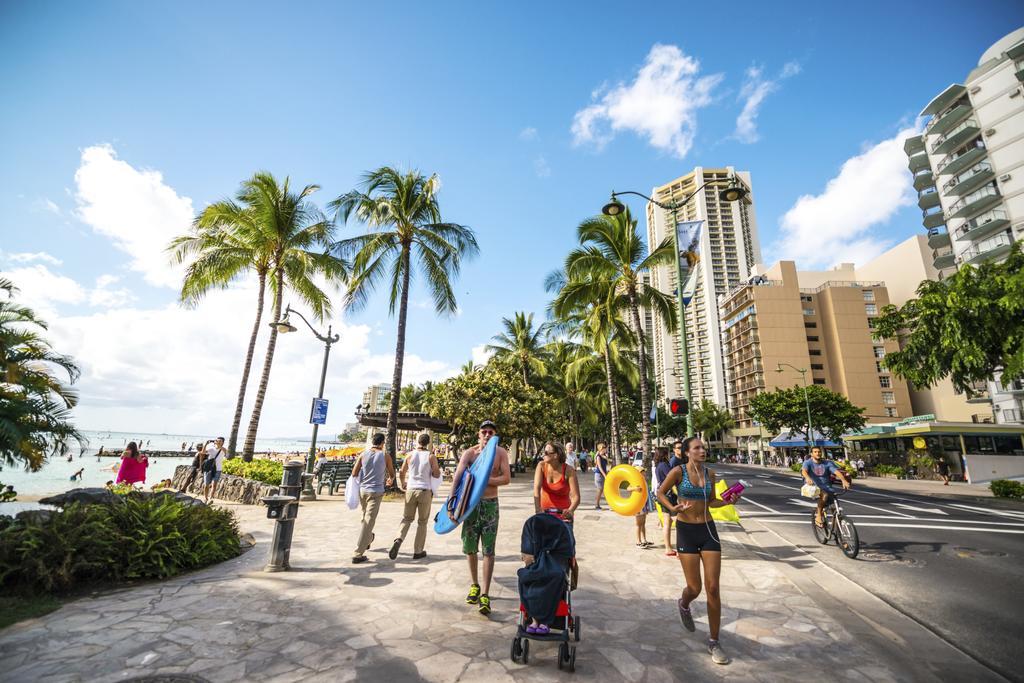 Waikiki Sunset Mountain View Near Beach With Parking Honolulu Exterior foto